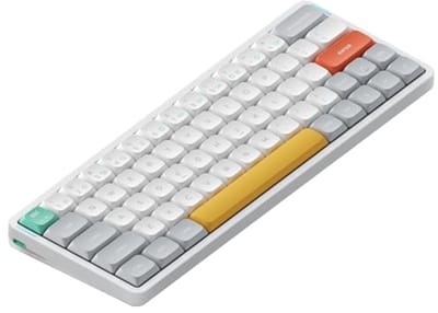 60% Low Profile Mechanisch Toetsenbord - Draadloos met Bluetooth 5.1 en Bekabelde Verbinding - Compatibel met Windows en Mac OS