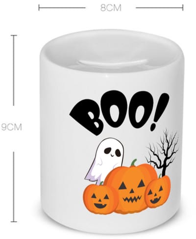 Akyol - halloween - scary - spookachtig Spaarpot - Halloween - spookliefhebber - oktober - 350 ML inhoud