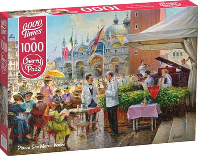 Puzzel 1000 Stukjes: Het Iconische San Marcoplein in Venetië