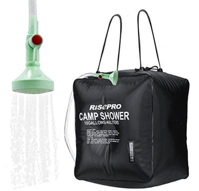 Zonne Douche Tas 10 Gallon (40L) voor Camping en Buitenactiviteiten