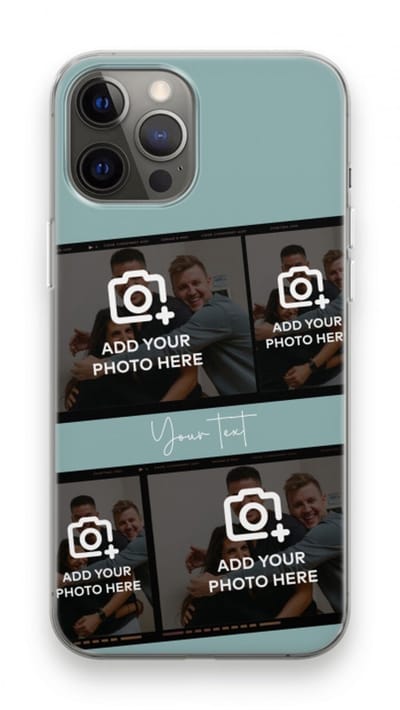Gepersonaliseerd - Case Company® - Hoesje geschikt voor iPhone 12 Pro Max hoesje - Filmrol N°2 - Soft Cover Telefoonhoesje - Bescherming aan alle Kanten en Schermrand
