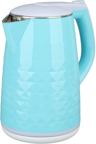 Elektrische Waterkoker - Heetwaterkoker Theeketel - Snel Water Koken - Automatische Uitschakeling - 2 Liter Inhoud - Blauw