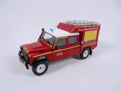 Brandweerwagen Schaalmodel - Hulpverleningsvoertuig - Verzamelen - Gedetailleerde Replica - Schaal 1/43 - Rood