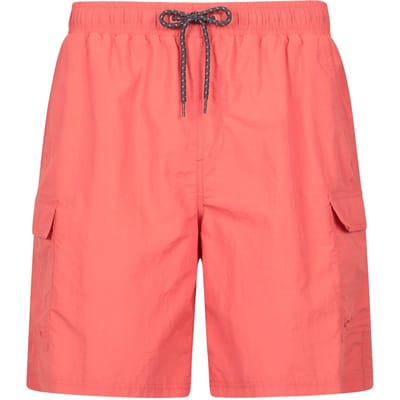 Mountain Warehouse Heren Shoreline Cargo Board Shorts (Koraal)
