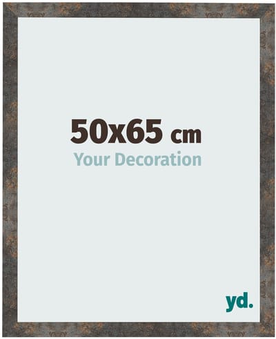 Your Decoration - Fotolijst 50x65 cm - MDF - Geoxideerd Metaal - Bologna