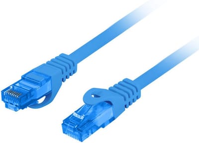 Lanberg Serie - Netwerk Patchkabel - S/FTP Cat.6A - 1m - LSZH CCA - Blauw