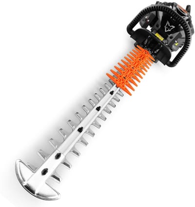 FUXTEC FX-MHP126 benzine heggenschaar 80cm blad 25,4cc motor voor tuinonderhoud en nauwkeurig snoeien van hagen