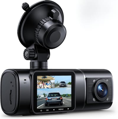 Dashcam - Daschcams - Auto - Camera - Vooruit - Achteruit - Video - Autobeveiliging - Parkeerbeveiliging - Recording - Dag en Nacht - Schadepreventie