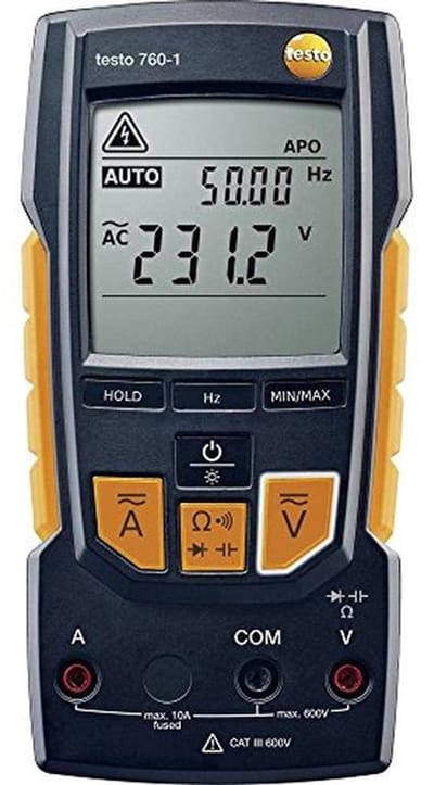 Digitale multimeter voor elektrische metingen - Veilig en gebruiksvriendelijk
