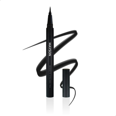 Magnetische Eyeliner Pen - Vloeibaar - Eenvoudig Aan te Brengen - Water- en Veegbestendig - Makkelijk te verwijderen - Zwart