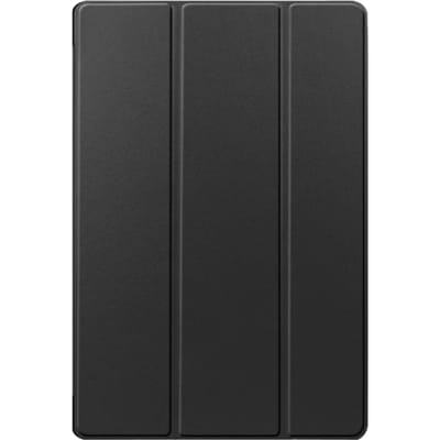 Just in Case tablet Hoes geschikt voor Samsung Galaxy Tab S10 Plus / Tab S9 FE Plus / Tab S9 Plus - TriFold Bookcase - Zwart