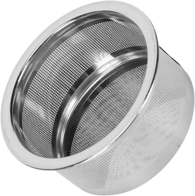 Reinigingsmandje Onderdelen - Zeefhouder Precisie - Ultrasoon Reinigen - Fijnmazig Roestvrij Staal - 7 x 7 x 3.5 cm - Zilverkleurig