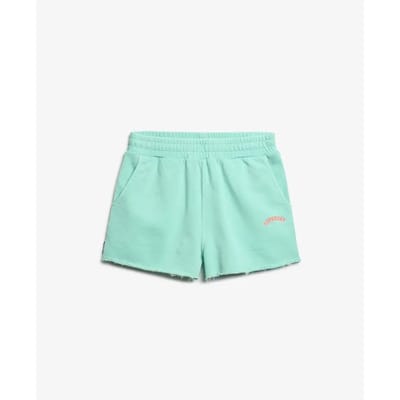 Superdry - Essential garment-dye short met logo - Dames - Korte broeken
