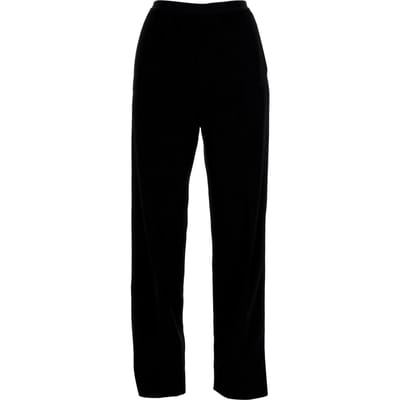Balenciaga broek met elastische taille in zwarte viscose
