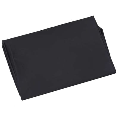vidaXL - Tuinwagenvoering - 81x41x21 - cm - stof - zwart