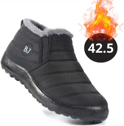 Nivard Snowboots - Sneeuwschoenen - Sneeuwboots - Dames - Wintersport - Ski - Skischoenen - Zwart - 42.5 - Laag