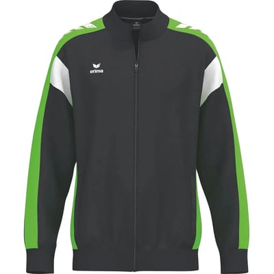 Erima Celebrate 125 Trainingsjack Kinderen - Zwart / Green Gecko | Maat: 116