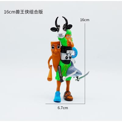 Tung Sahur Figurine Jouet Tralalero TralalaLirili LarllaBoneca Ambalam Jouets Figurines Ornement de Bureau