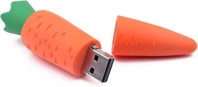 Wortel 128GB 3.0 usb stick -1 jaar garantie – A graden klasse chip