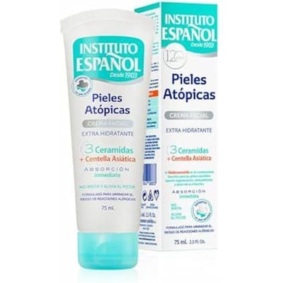 Crème hydratante pour peaux atopiques - Instituto Español - 75 ml - Hypoallergénique - Mixte - Crème