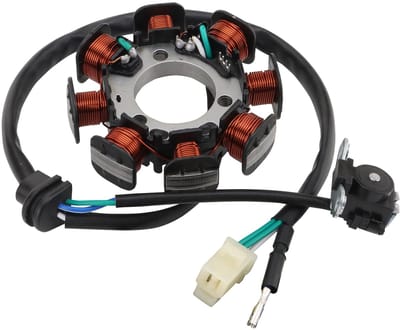 Dailygoods- Stator Vervanging 8 Spoel 4 Draad - Compatibel met 2006-2017 CRF150F - Hoogwaardige Kwaliteit - Automotive Onderdelen - Betrouwbare Prestaties - Motoronderdeel