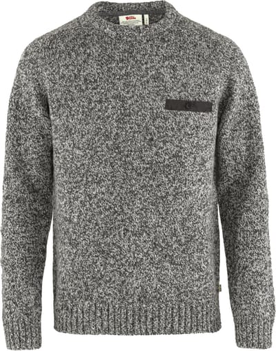 Fjallraven Lada Round-Neck Sweater Men - Outdoortrui - Heren - Grijs - Maat L