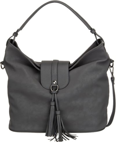 Betty Barclay Schoudertas Hobo Bag Grey Donkergrijs