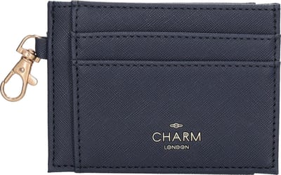 Charm London Birmingham Portemonnee Dames - Wallet voor Dames - Portefeuille van Imitatieleder - Blauw