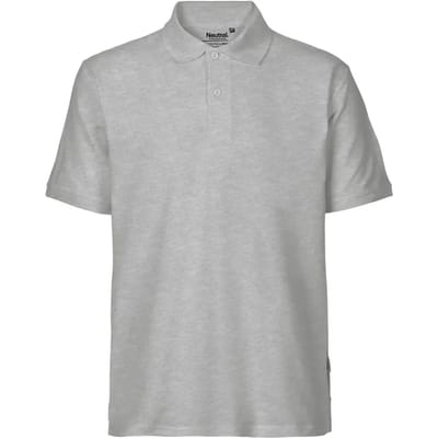 Neutral - Classic Polo - Sport Grey - 100% Biologisch Katoen maat XS