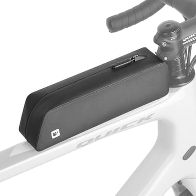 Fietstas Waterdichte Fiets Bovenbuis Tas Met Bout En Riem Bevestiging Lage Drag Racefiets Tas Rijden zwart
