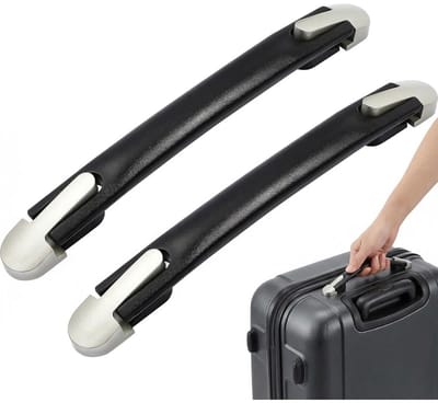 longziming -Universele Vervangende Kofferhandgreep - Bagage Handvat - Reistas Accessoire - Ergonomisch Design - Anti-Slip Grip - Hoogwaardig Kunststof - Duurzame Zelfreparatie - 2 Stuks