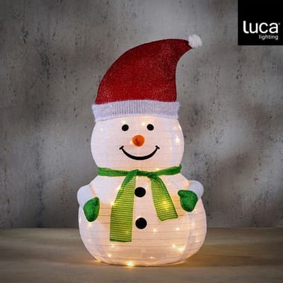 Luca Lighting – Sneeuwman – 60 Leds – 80 x 47 cm
