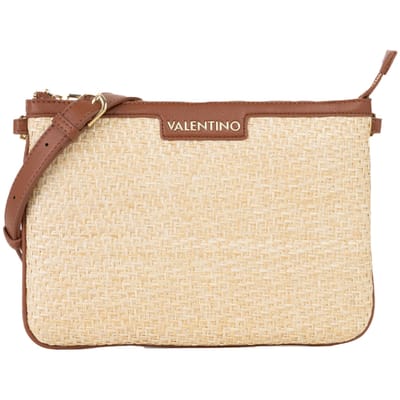 VALENTINO schoudertas clutch Demetra Pochette Naturale / Cuoio beige