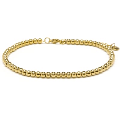 Luxenter Armband met 18-karaats geelgouden afwerking - Garsao