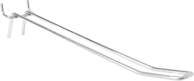 5 stuks - 30cm - Dubbele Gaatjeswand / Perfowand Blisterhaak met draadbrug / Pegboardhaak - Metaal - type: PH25-30D