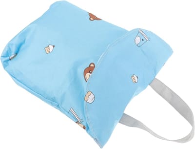 Luiertas Compact - Baby Organizer - Baby Benodigdheden - Multifunctioneel Ontwerp - 40x25x1 cm - Cartoon Print