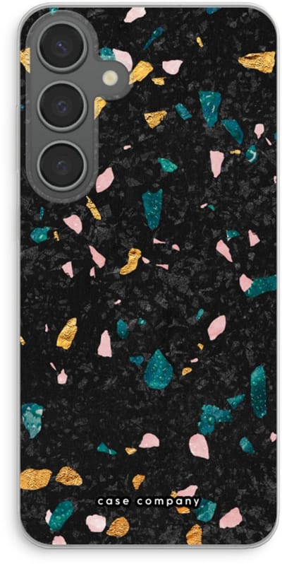 Case Company® - Hoesje geschikt voor Samsung Galaxy S24 Plus hoesje - Terrazzo N°10 - Soft Cover Telefoonhoesje - Bescherming aan alle Kanten en Schermrand