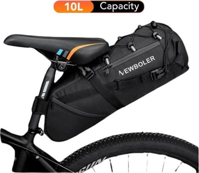 Avoir Avoir® -Waterdichte Fietsentas - 10L Capaciteit | Hoogwaardig Polyester | Aanpasbaar Ontwerp | Betrouwbare Metgezel voor Fietsavonturen