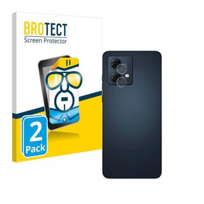 BROTECT - Screenprotector voor Motorola Moto G84 (ALLEEN Camera Lens) - Folie Beschermfolie transparant 2 Stuks