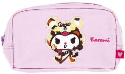 Skater Sanrio Pencil case Kuromi 10 x 19 cm Stationery