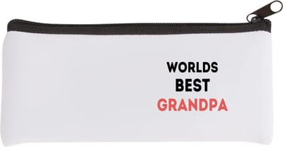 Akyol - worlds best grandpa Etui - Opa - de beste opa - verjaardag - verjaardagscadeau - cadeau - beste kinderen - cadeautje voor opa - opa artikelen - kado - geschenk - gift - 20 bij 9 cm