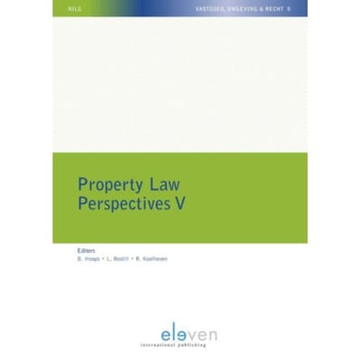 Property Law Perspectives V - Nilg - Vastgoed, Omgeving En Recht