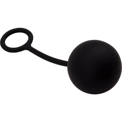 Zwarte enkele vagina bal