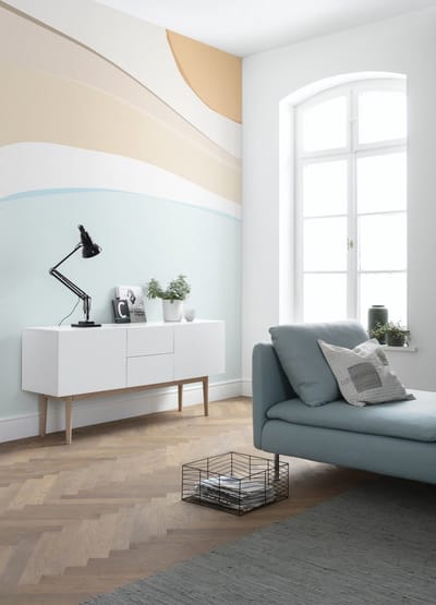 Fotobehang - Vague 200x280cm - Vliesbehang