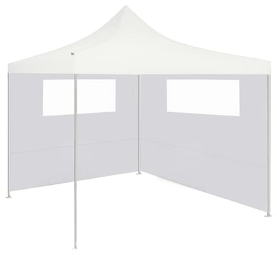 vidaXL - Prieelzijwand - met - ramen - 6x2 - m - wit