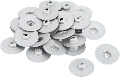Cosensi - Hittebeschermingsbevestigingsmoerenclips voor BMW 228i Metaal Zilverkleurig
