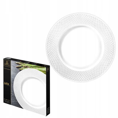 Wilmax Serveerschaal Rond 30,5 cm Wit Porselein WL-880118/1C