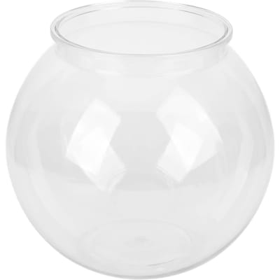Zware Kunststof Ronde Visbokaal Stijl Onbreekbaar Multifunctioneel Klein Rond Aquarium voor Bureau S