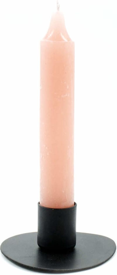 Lolaa kandelaar Simple zwart 7cm