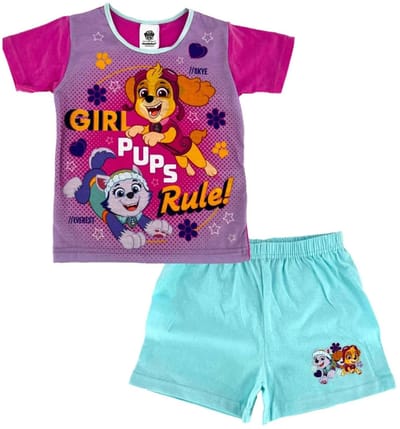 Paw Patrol pyjama - Maat 86/92 - Meisjes Shortama - korte broek en t-shirt